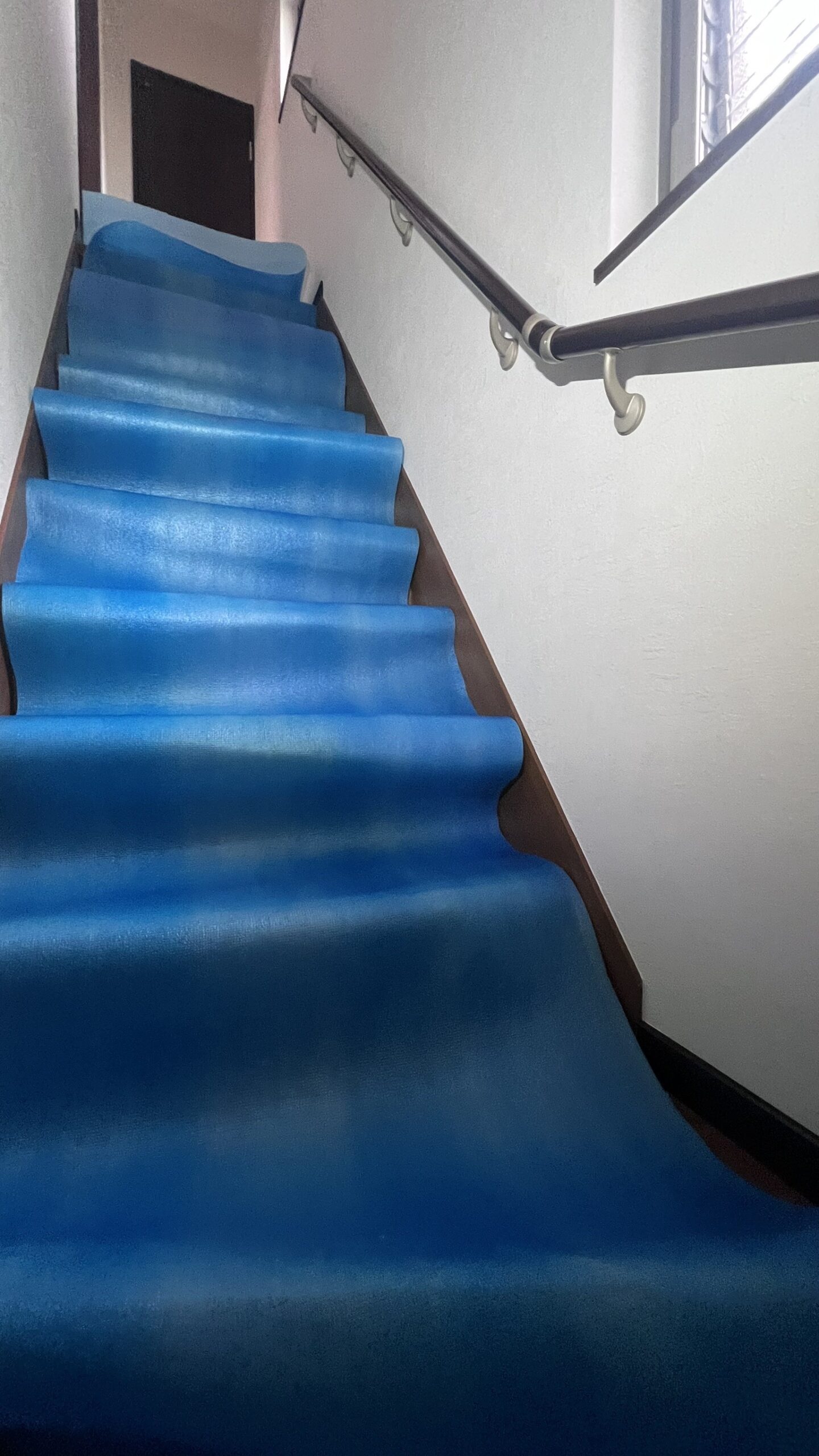室内排水の洗浄作業